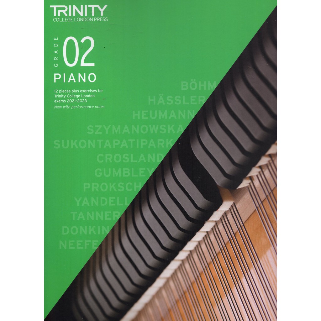 Trinity Piano Exam Pieces Plus Exercises 2021 2023 Grade 2 New Product