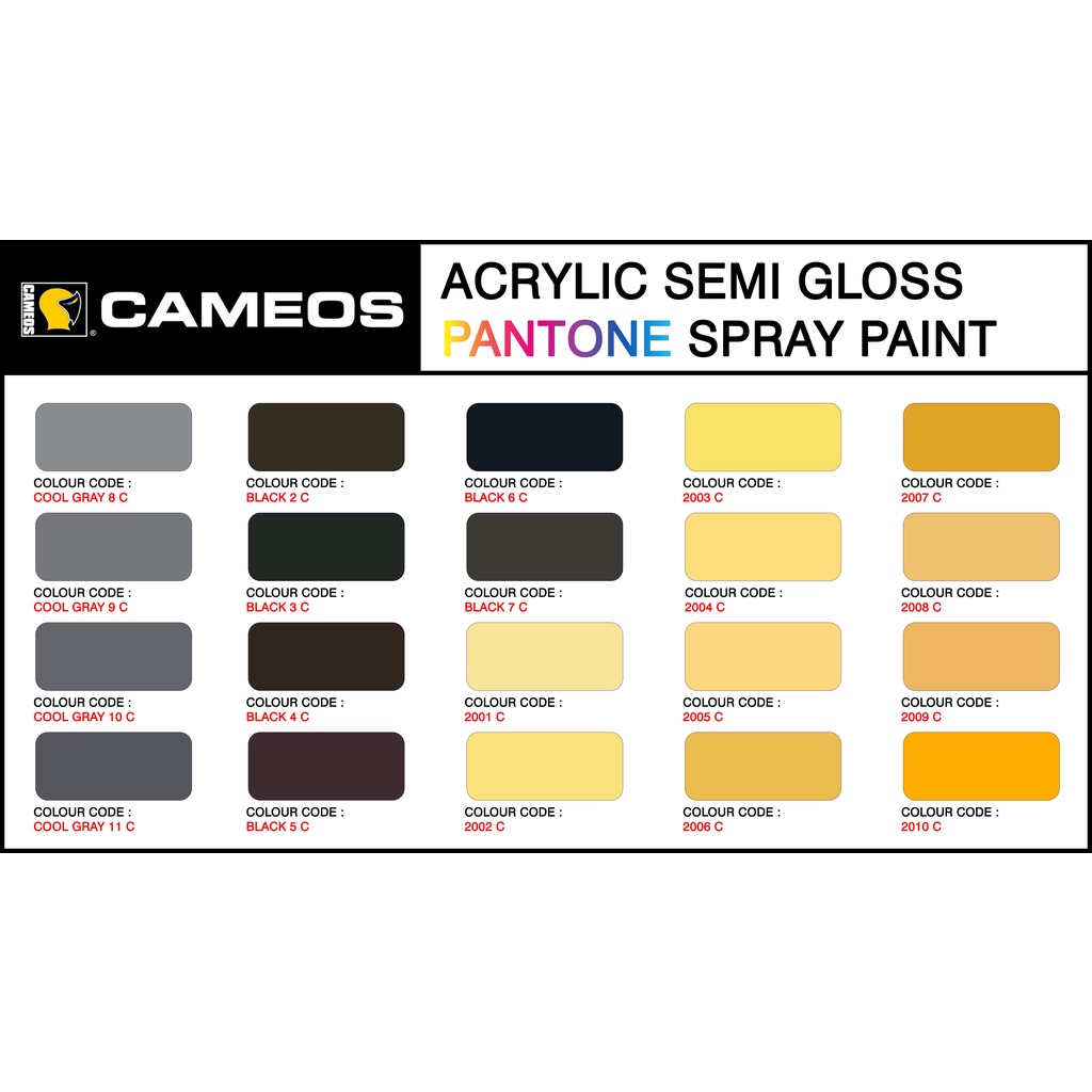PANTONE Color P66 - Aerosol Spray Paint - CAMEOS 400ML/Bottle | Shopee ...