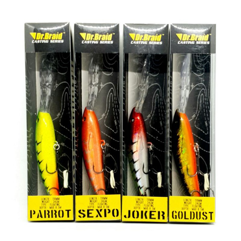 DR.BRAID INTRUDER CASTING LURE 90MM & 110MM | Shopee Malaysia