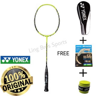 Yonex Nanoray Z Speed Lime Yellow 3UG5 *FREE (Yonex BG 66 Brilliant String  + Yonex AC102EX Overgrip) | Shopee Malaysia