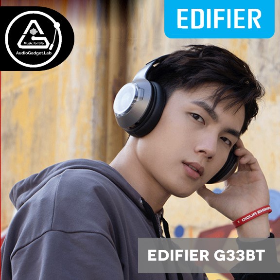 Edifier G33BT RGB Bluetooth Gaming Headset up to 48 Hours Playtime / 3 ...