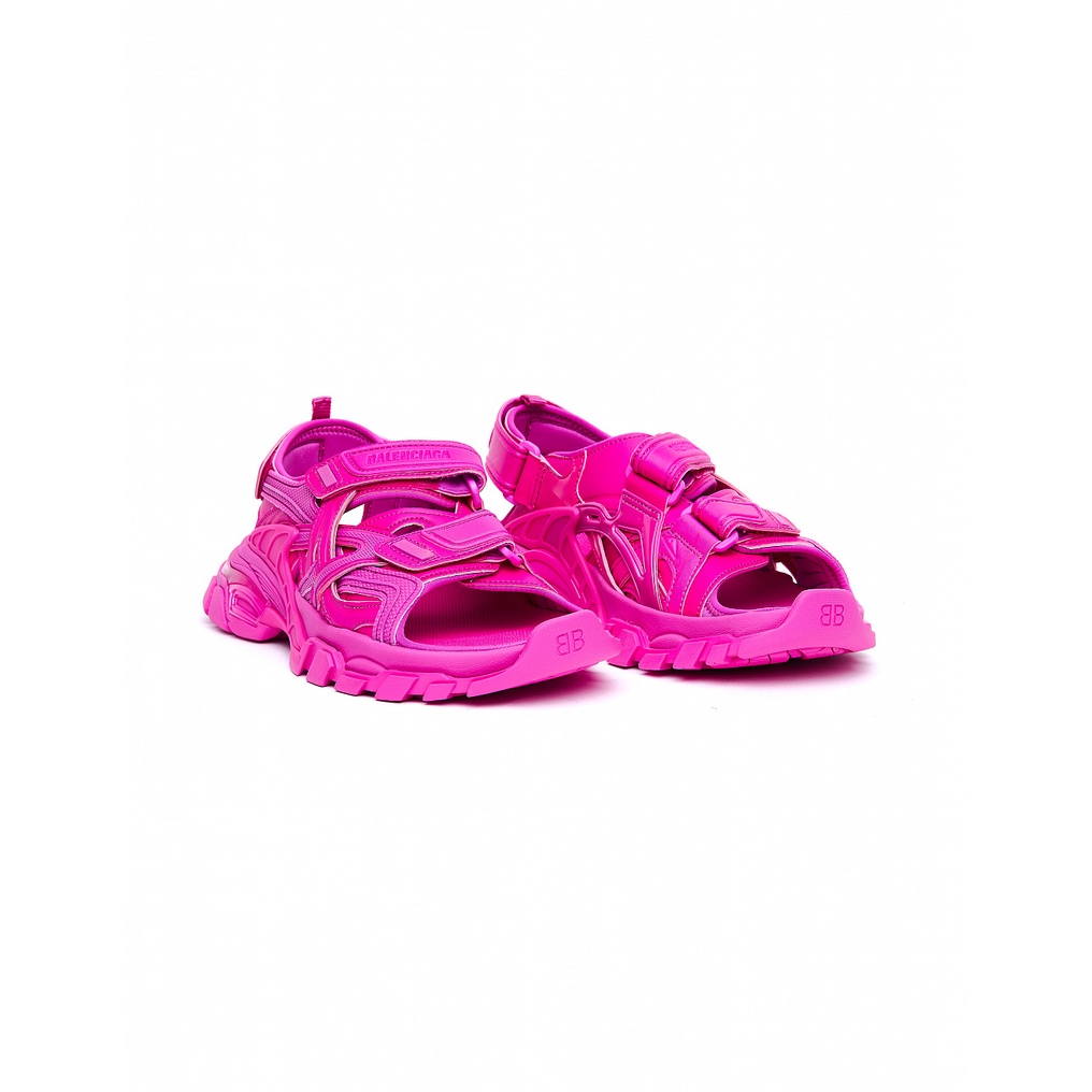 BALENCIAGA PINK TRACK VELCOS SANDALS Shopee Malaysia