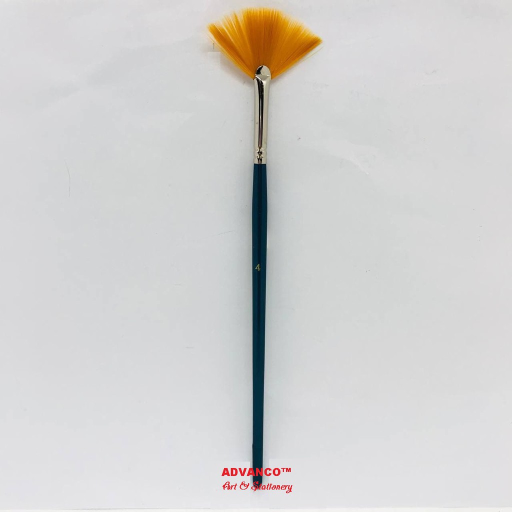 ARTPAC 408 NYLON PAINTING FAN BRUSH SHORT HANDLE (READY STOCK) | Shopee ...