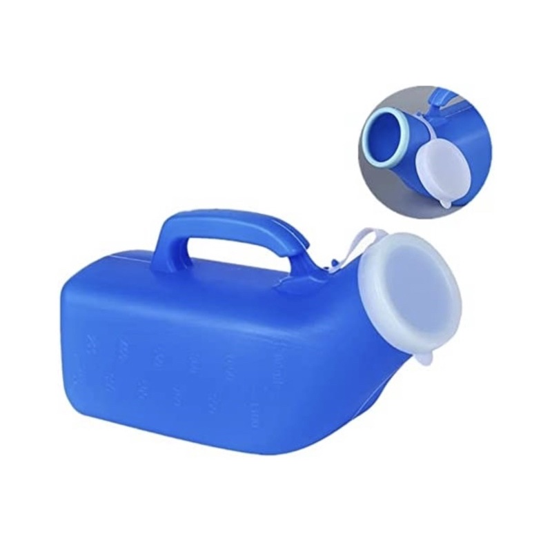 Male Portable Urinal Bottle / Bottle Uniral for Men Plastic Potty Pee