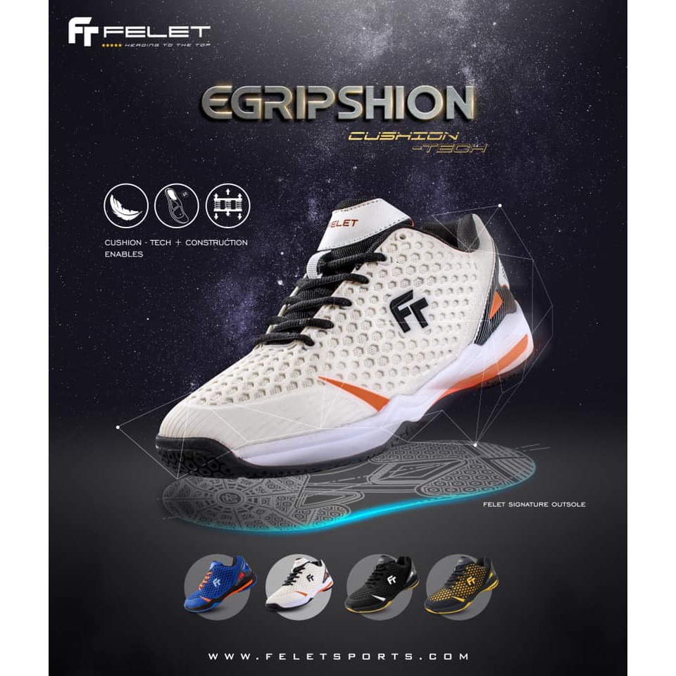 FELET EGRIPSHION BADMINTON SHOES 100 ORIGINAL BY FLEET Shopee Malaysia