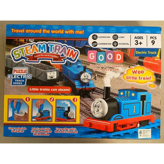 Thomas Steam Train Running Track With Music | Shopee Malaysia