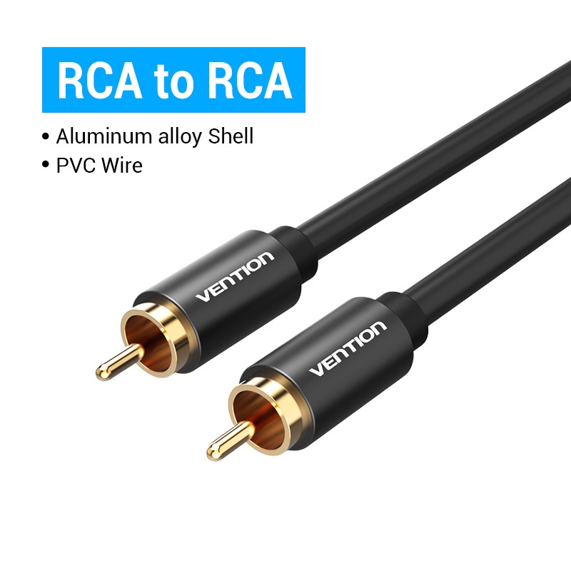 Vention Rca To Rca Spdif Male To Male Stereo Audio Coaxial Cable For Tv Amplifier Speaker Hifi