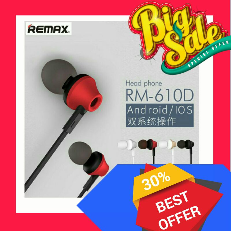 🔥🎧STRONG BASS!! High Quality Sound ANDROID/IOS 💯 Original REMAX