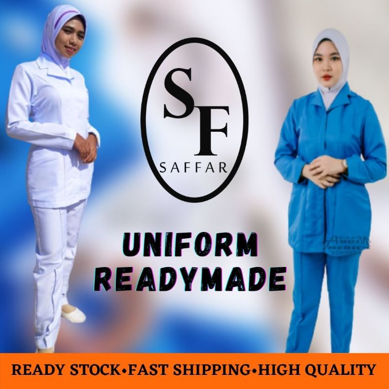 Uniform Nurse Readymade Baju Jururawat Uniform Jururawat Sn Sr Jm Ppk