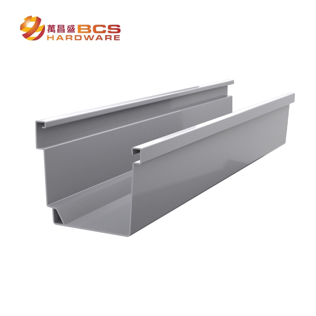 PVC Rain Gutter Mitre Joint Bracket End Stopper / PVC Kelabu Salur Air ...