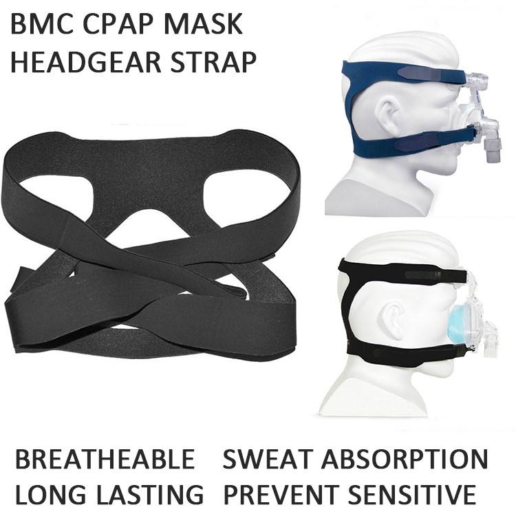 New Replacement New CPAP Mask Headgear Strap 60 x 16 cm Universal Fit ...