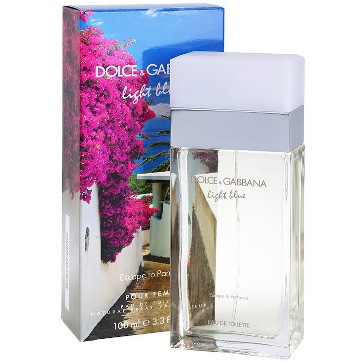 Dolce Gabbana Light Blue Escape To Panarea For Women Perfume Edt 100 ml HQ High Quality