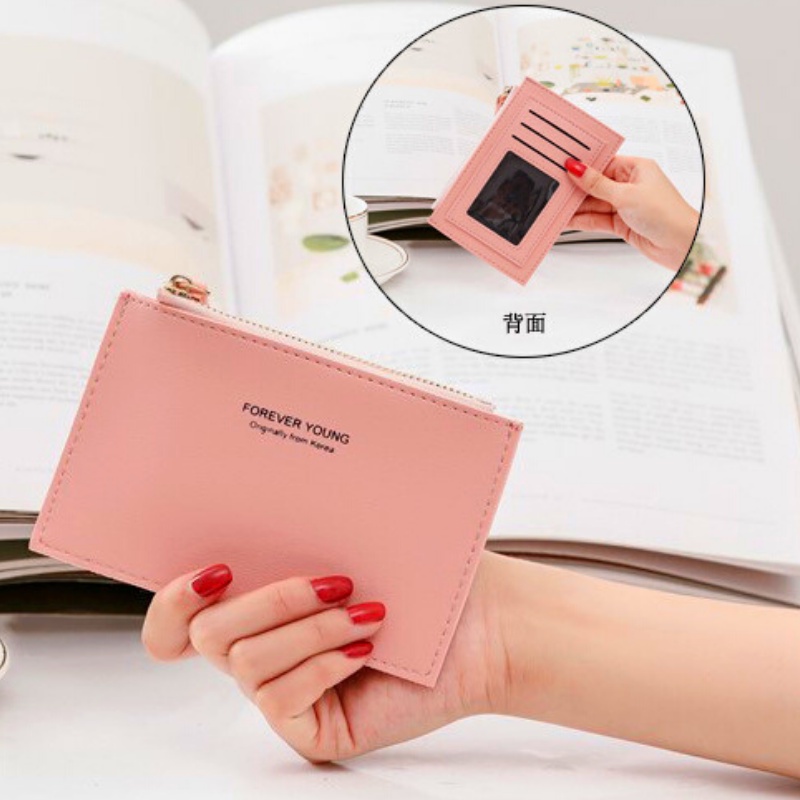 Dompet Mini Perempuan Purse Mini Wallet Woman Small Zip Purse Woman ...