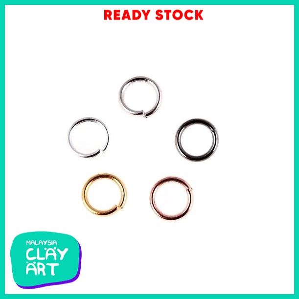 Split Ring DIY Accessories connecting ring Keychain (100 pcs in a pack ...