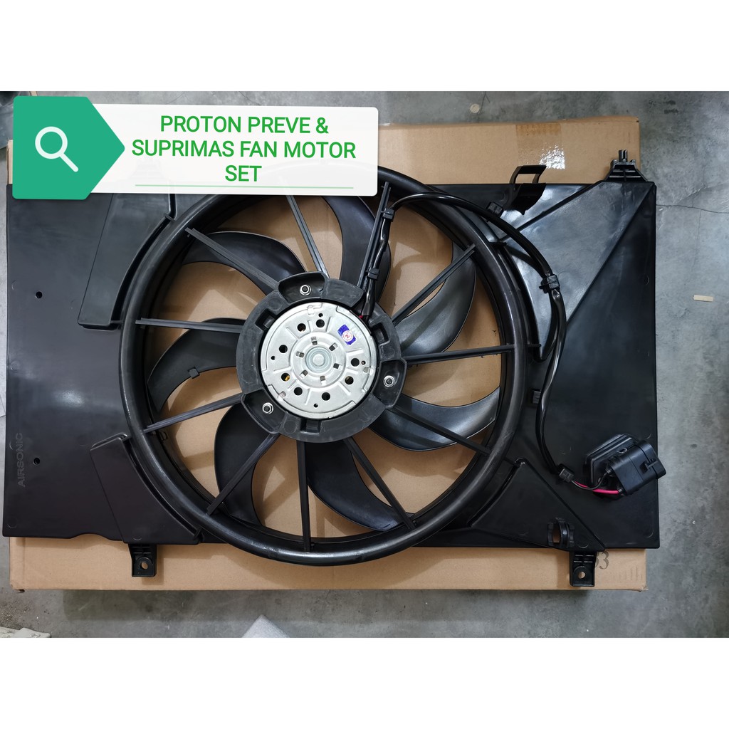 FAN MOTOR PROTON PREVE & SUPRIMAS SET [ fan motor & fan blade & housing