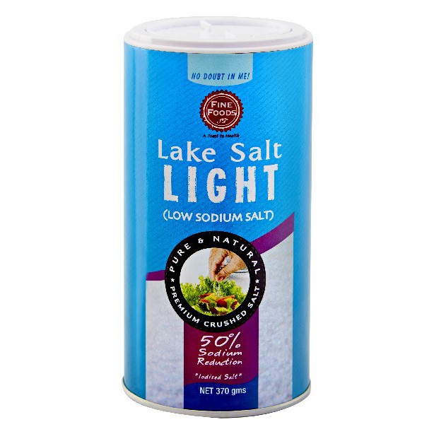 Fine Foods Lake Salt LIGHT Canister ( 100g / 370g ) Shopee Malaysia