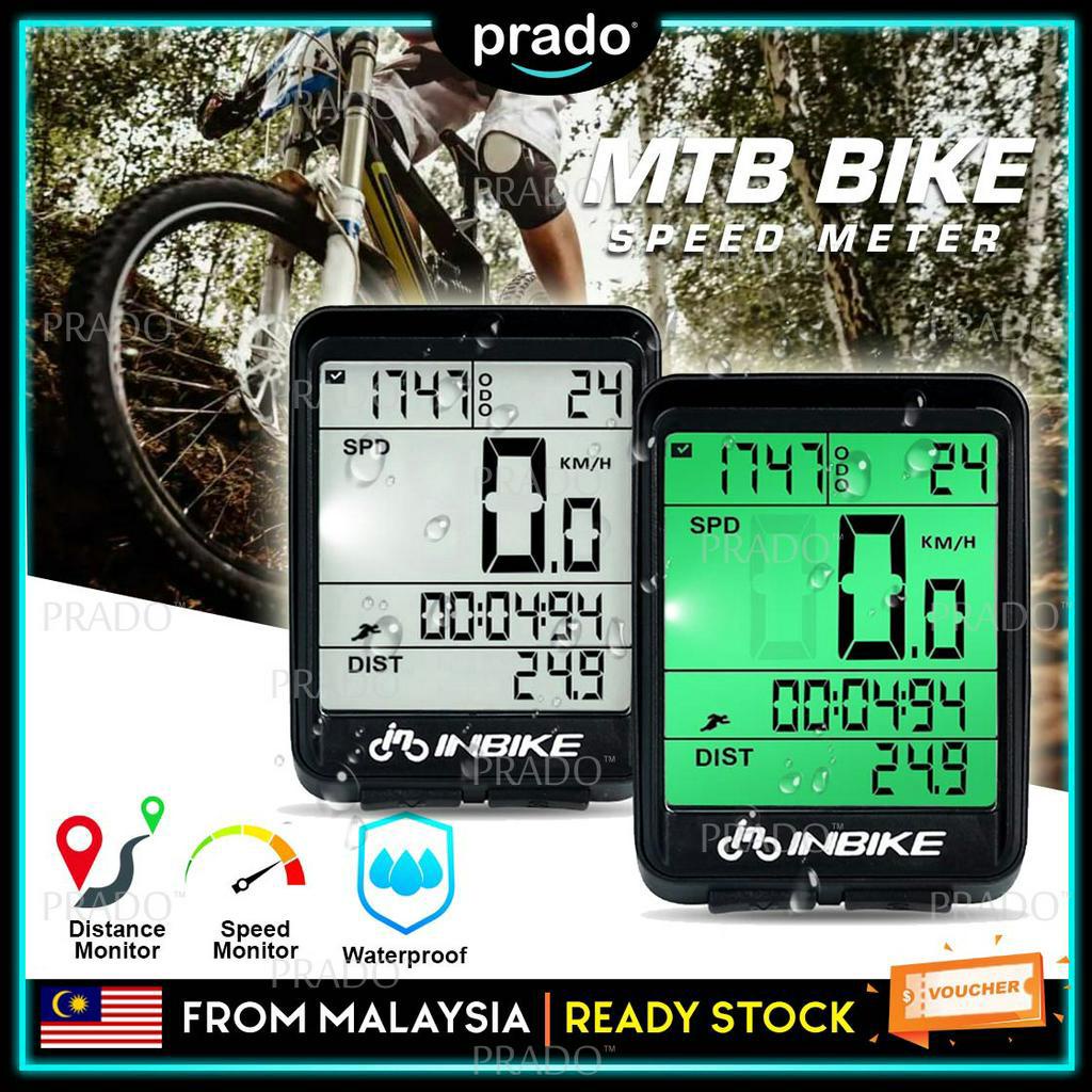 PRADO Waterproof Bicycle Computer Wireless MTB Road Bike Odometer ...