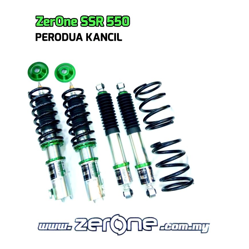 Perodua Kancil - ZERONE SSR550 Fully Adjustable Suspension / Coilover ...