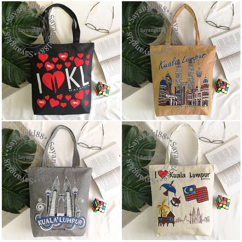 Tote bag klcc malaysia tote bag canvas bag klcc malaysia bag murah klcc ...