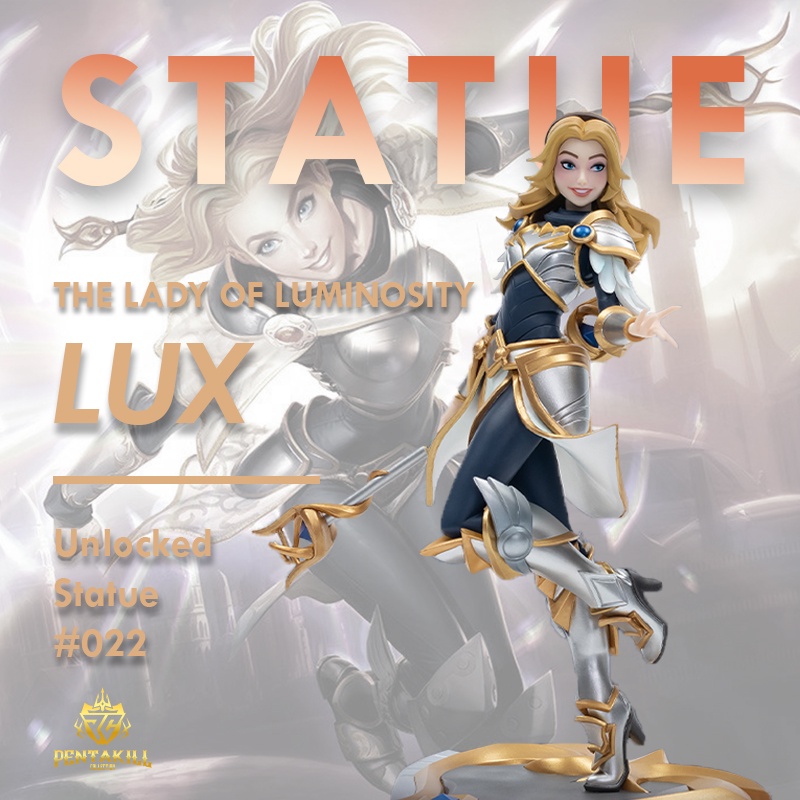 (Ready Stock) Lux Statues #022 League Of Legends Wild Rift LOL | Shopee ...