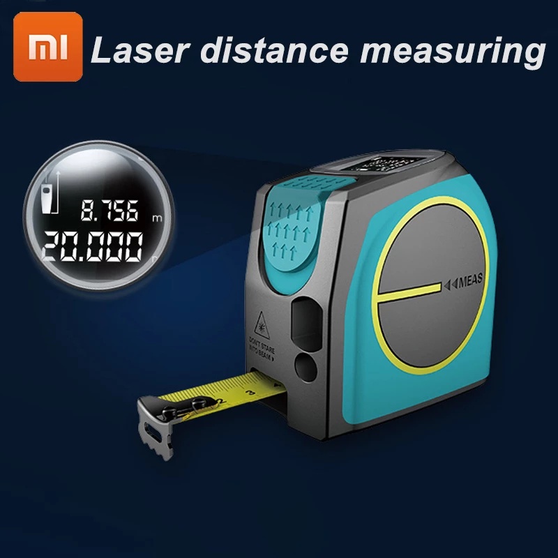 Xiaomi Mileseey DT10 40M Laser Tape Measure 2-in-1 Digital Laser ...