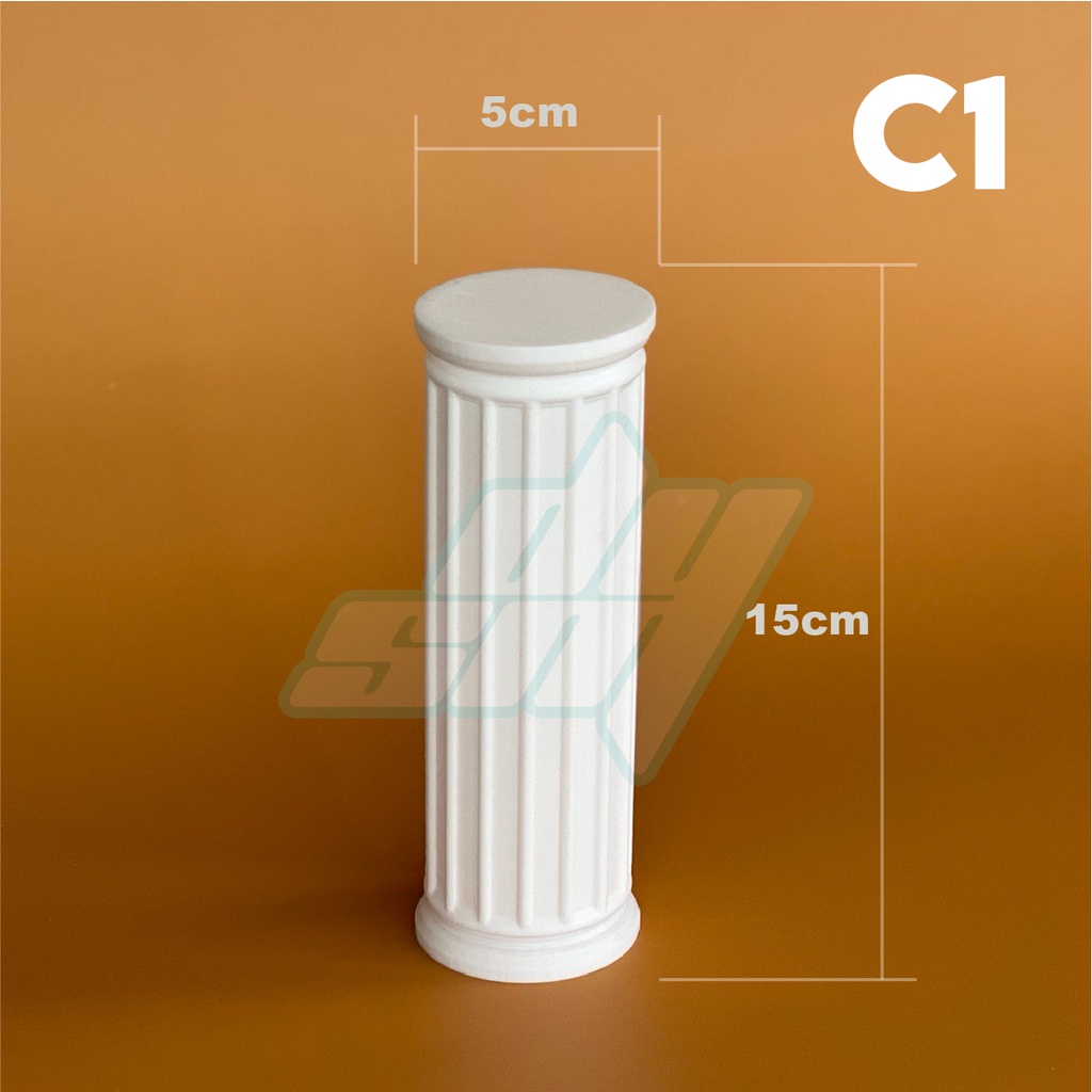 3D Photography product props display - Concrete Pole / Prop fotografi ...