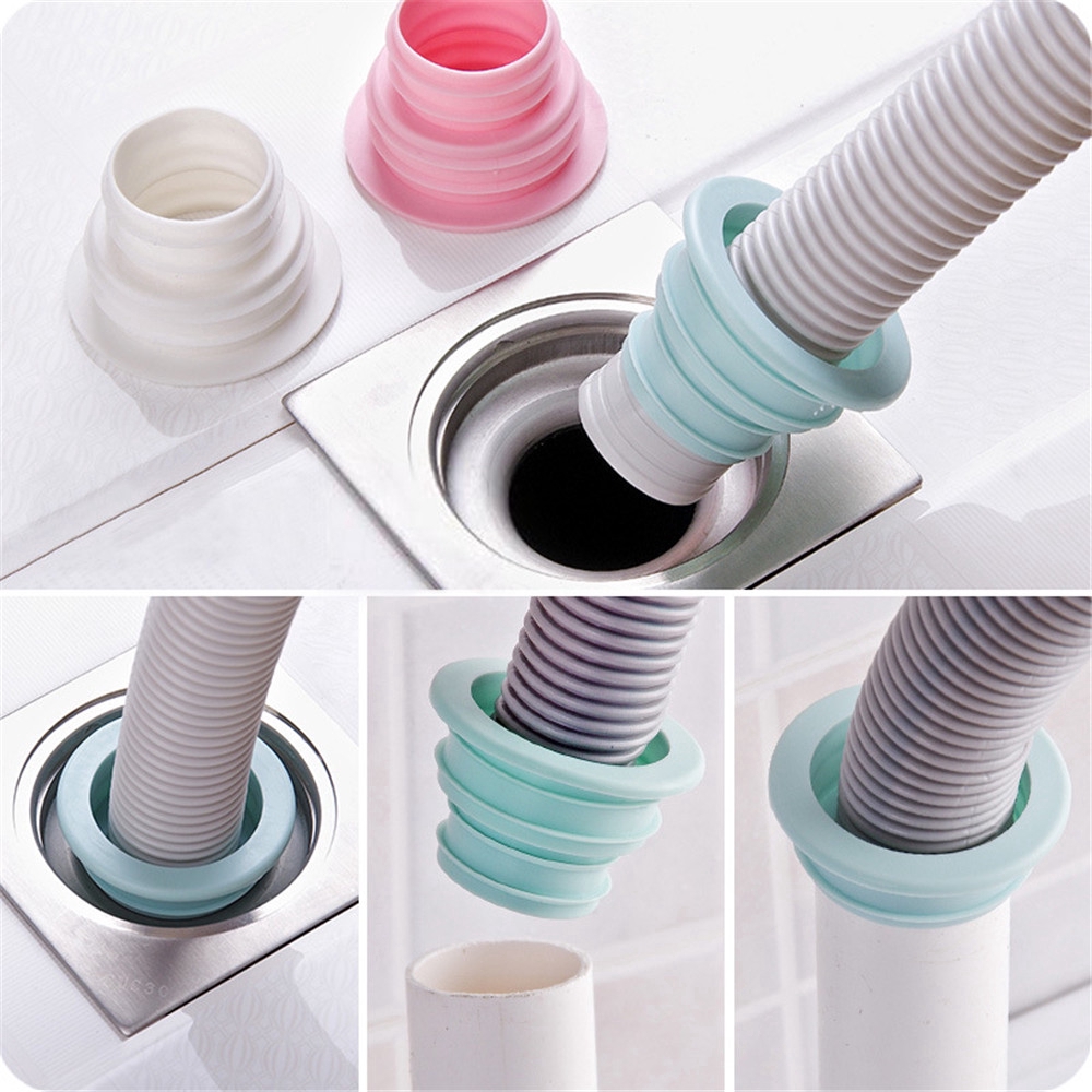 XJ-Deodorant Seal Ring Sewer Pipe Toilet Washing Machine Sink Drain Bug ...