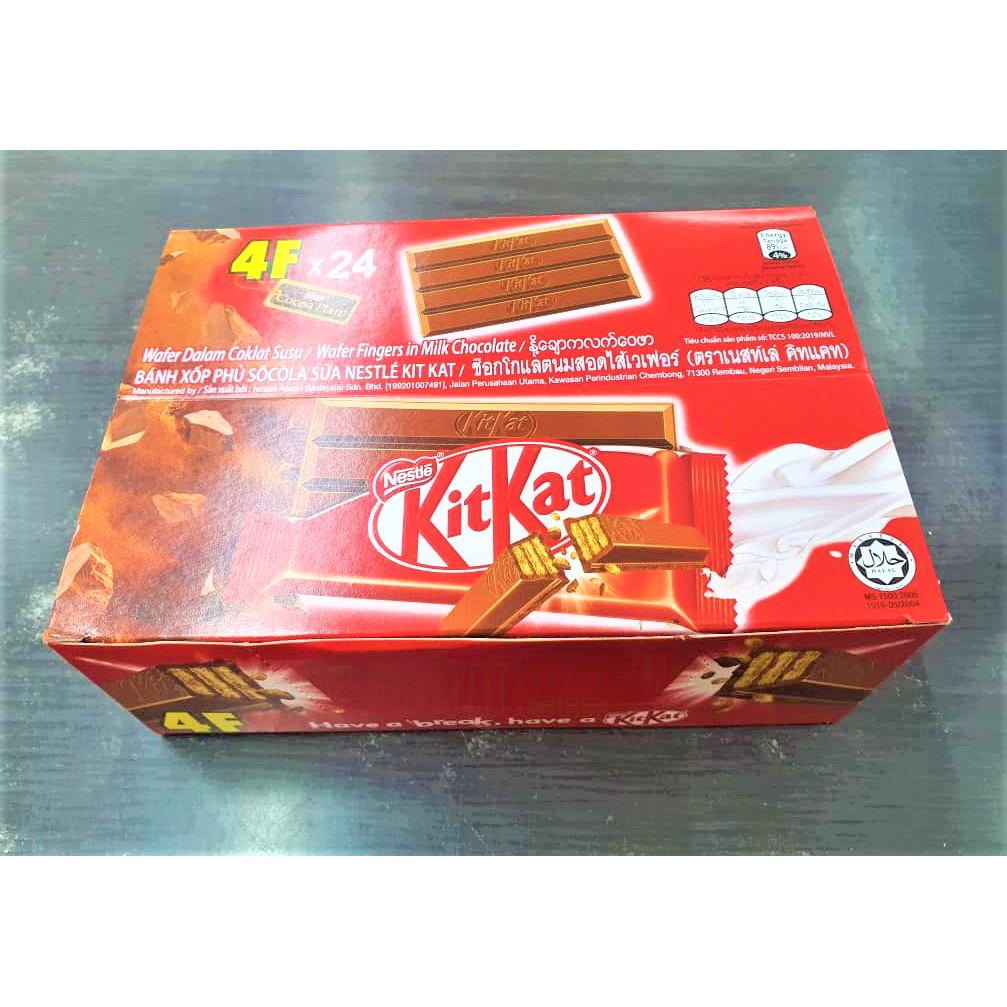 KitKat 4F X24 Carton Box Deal Nestle KitKat (24x35g) | Shopee Malaysia