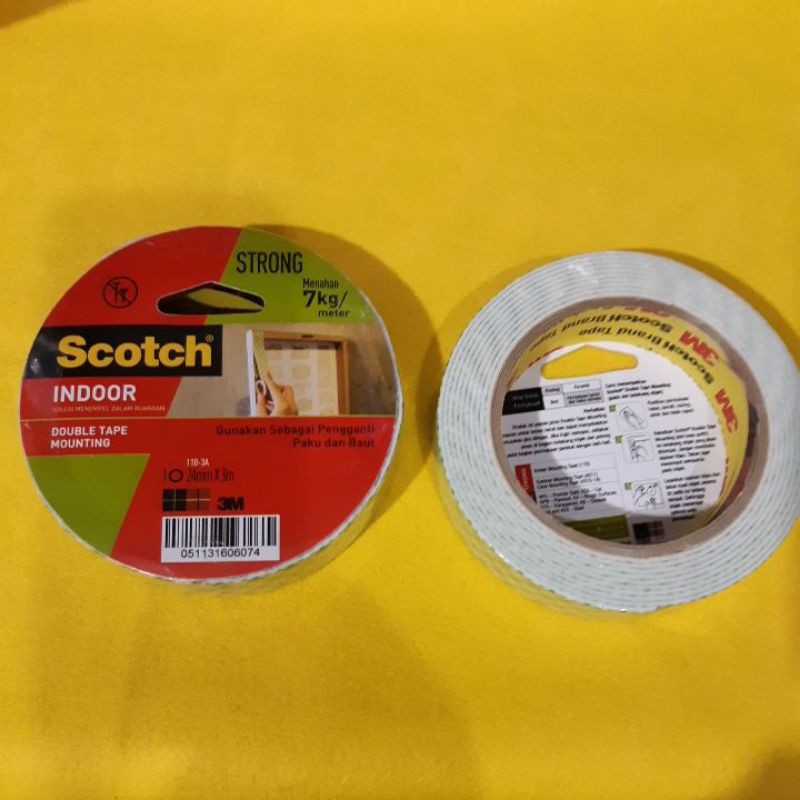 Mounting Double Tape 24mm x 3M ORI 3M Scotch (1Pcs) | Shopee Malaysia