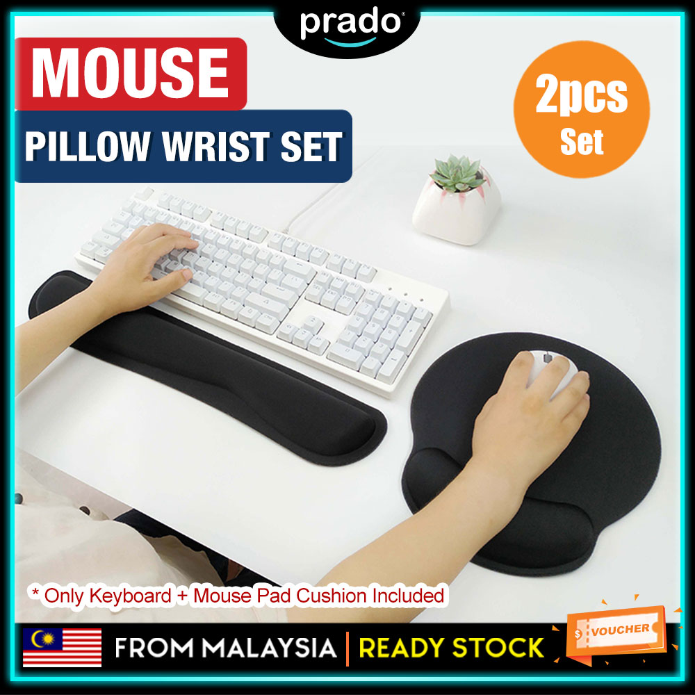 PRADO Ergonomic Support Memory Foam Cushion Soft Fabric Comfortable ...