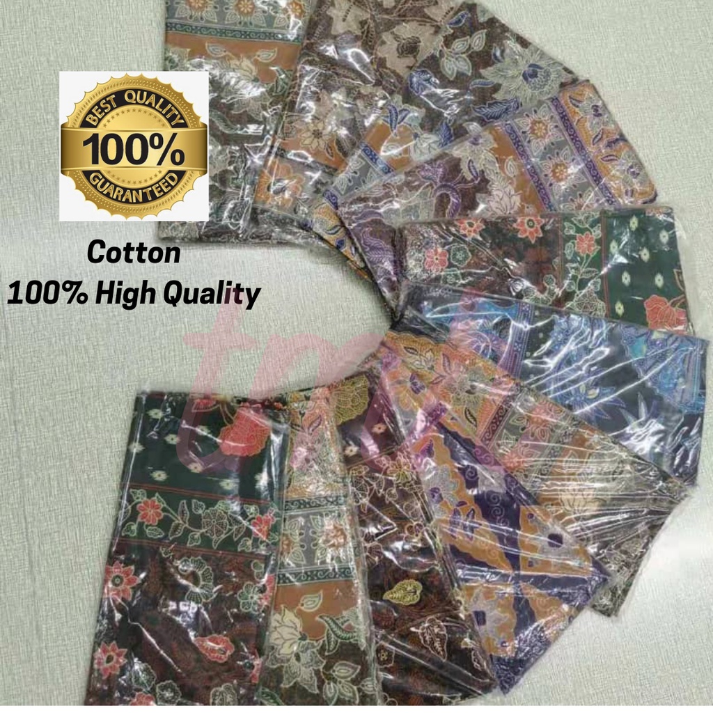 READY STOCK!! Kain Batik Siap Jahit / Batik Sarung / Batik Halus ...