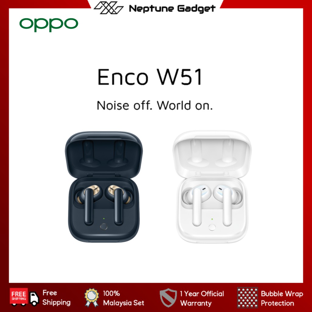 Oppo enco w51 true wireless online earphone