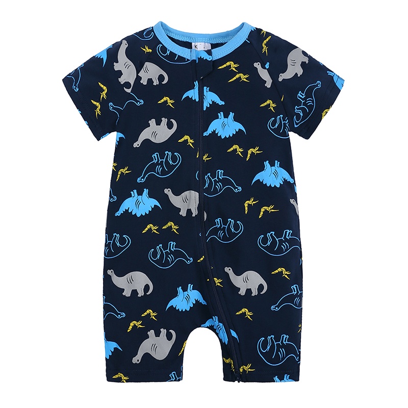 0-36 Months Summer Baby Boy Girl Clothes One-Piece Toddler Rompers Kids ...