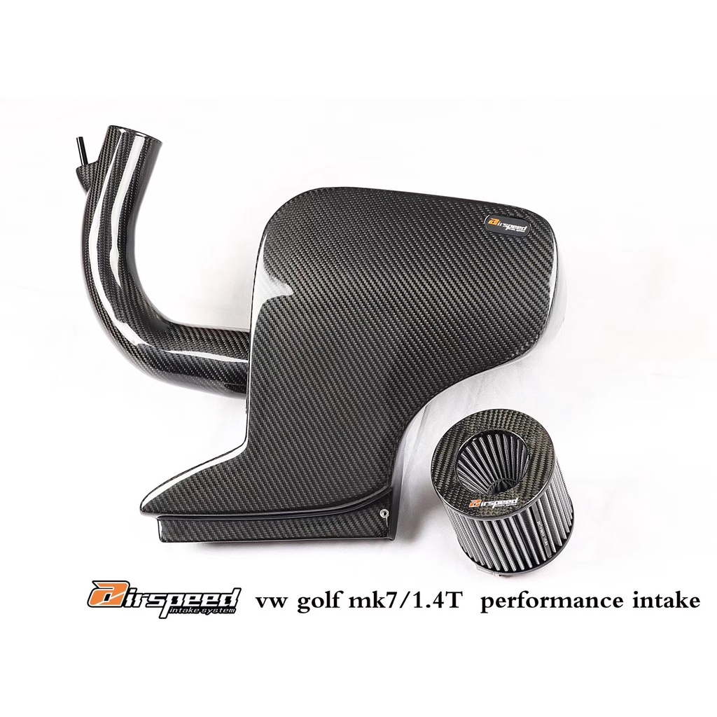 Airspeed Carbon Fiber Cold Air Intake System Kit for Volkswagen Golf