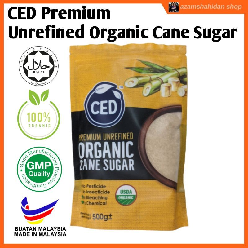 [Ready Stock] CED Premium Unrefined Organic Cane Sugar Gula Perang