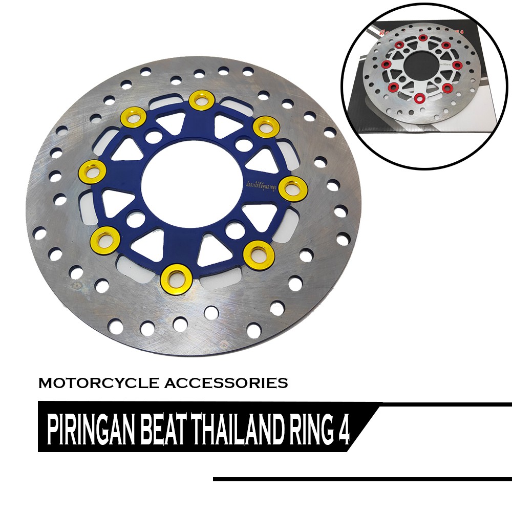BEAT 200MM CNC Front Brake Standard Disc Disc Thai Writing Vario Scoopy ...