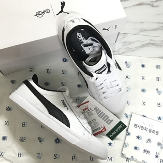 READY STOCK Puma x BTS Court Star Sneakers FREE BTS PHOTOCARD