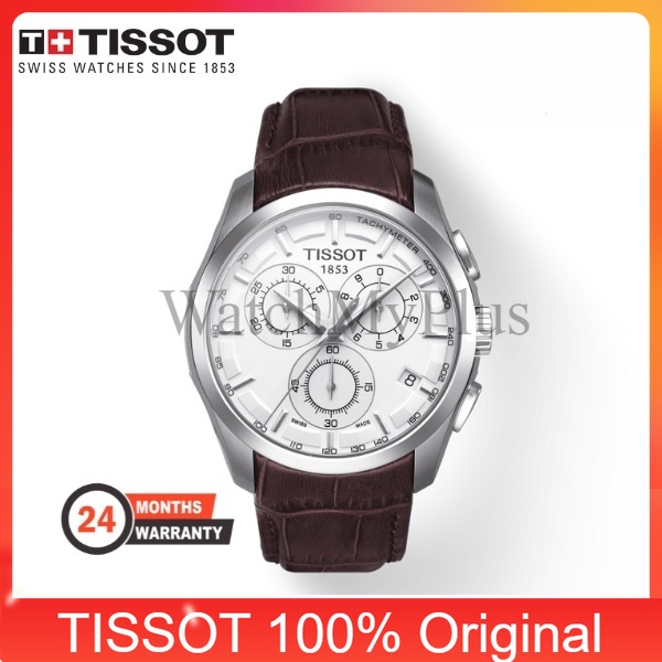 READY STOCK Tissot Gents T0356171603100 Couturier Chronograph