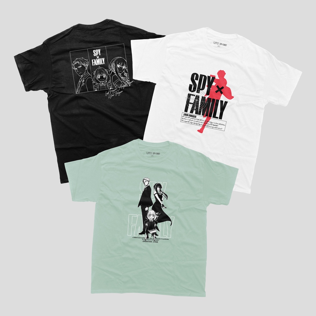 Uniqlo X SPY FAMILY | Ut GRAPHIC T-SHIRT | Anya FORGER | Anime T-Shirts 
