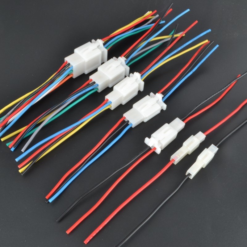 2.8mm socket(with wire)1pin 2pin 3pin 4pin 6pin wayar soket plug ...