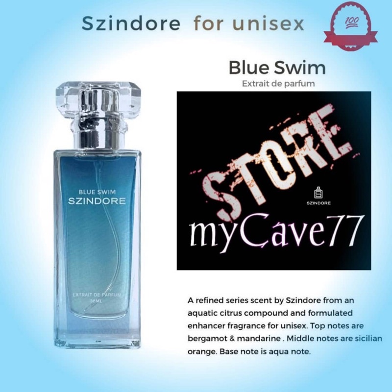 🔥TERMURAH HARI INI!🔥) Authentic *Original* Szindore Blue Swim extrait de  parfum (Perfume Murah Original)