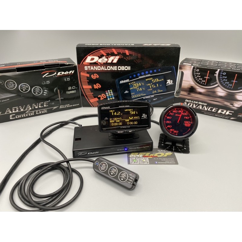 Defi Advance BF Link Meter Gauge Controller Unit OBD ZD Screen Boost ...