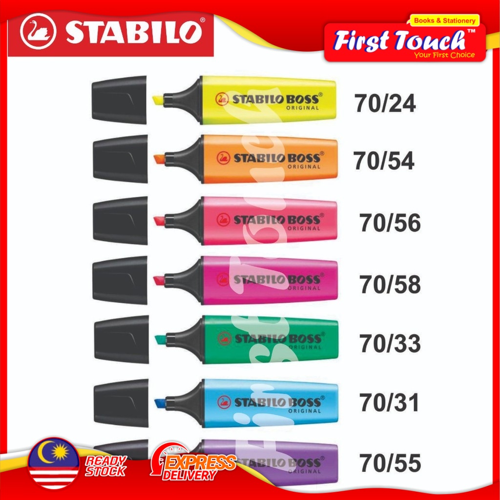 STABILO Boss Highlighter Shopee Malaysia