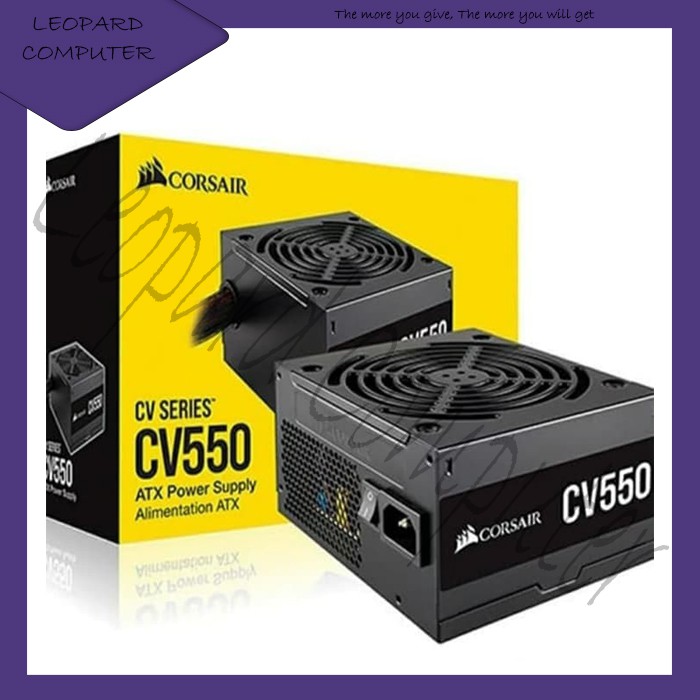 Corsair Powersupply Cv550 550w 80 + Bronze (cp-9020210-eu) Cv 550 Watt 