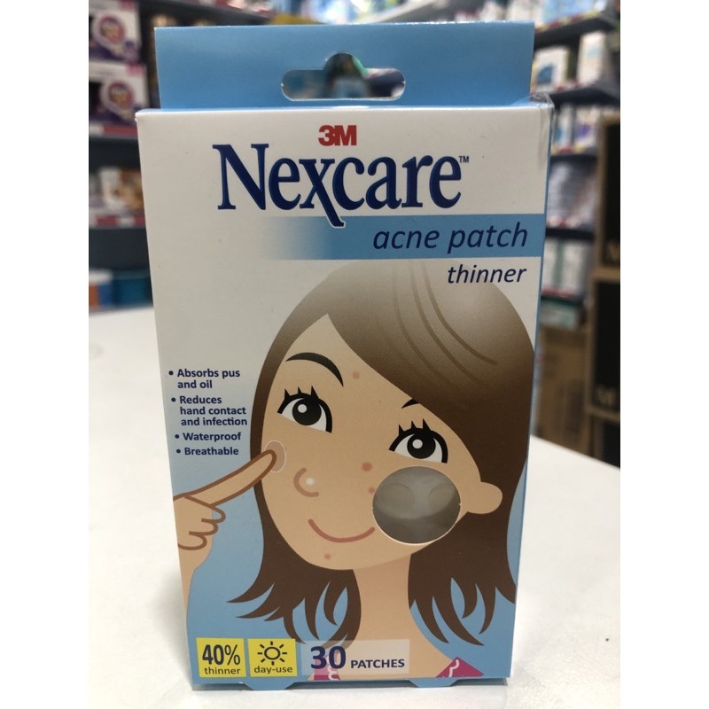 Nexcare acne patch thinner (30’s) | Shopee Malaysia