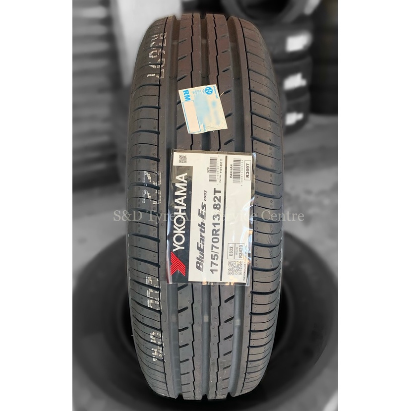 175 70R13 YOKOHAMA BLUEARTH ES32 new tyre for passenger car