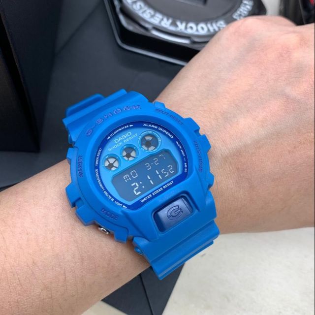 G shock dw6900 smurf new arrivals