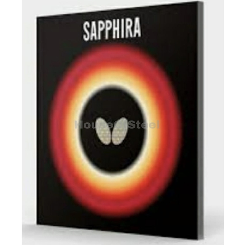 Butterfly Sapphira Rubber For Table Tennis Racket Ping Pong | Shopee ...