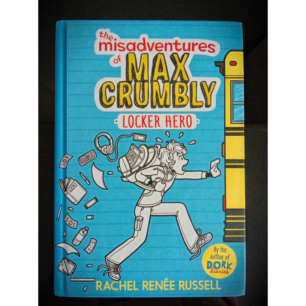 The Misadventures of Max Crumbly - Locker Hero (English Book) | Shopee ...