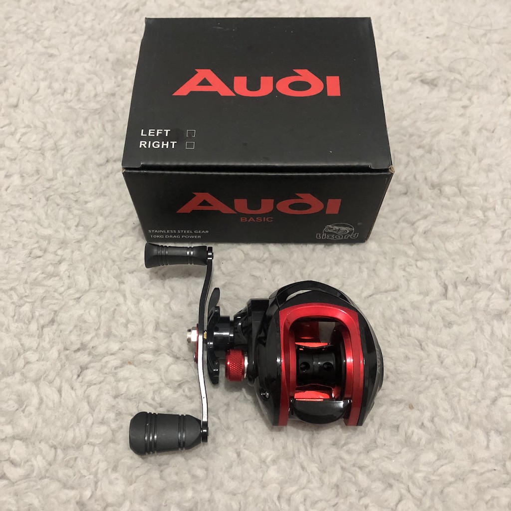audi fishing reel Lizard Audi Reel BC Bait Casting Fishing Reel 19BB Max Drag 10Kg